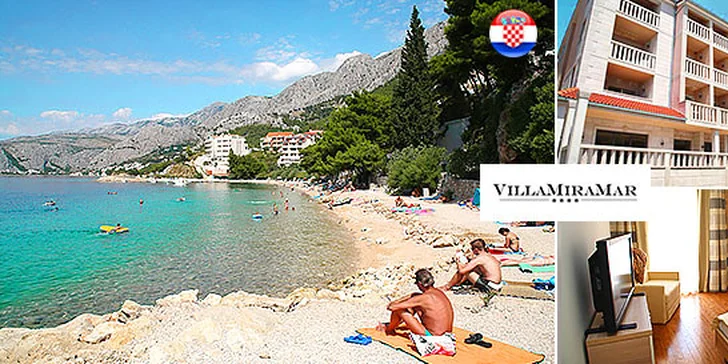 Dovolenka v Dalmácii pre celú rodinu vo Ville Miramar**** počas celej sezóny