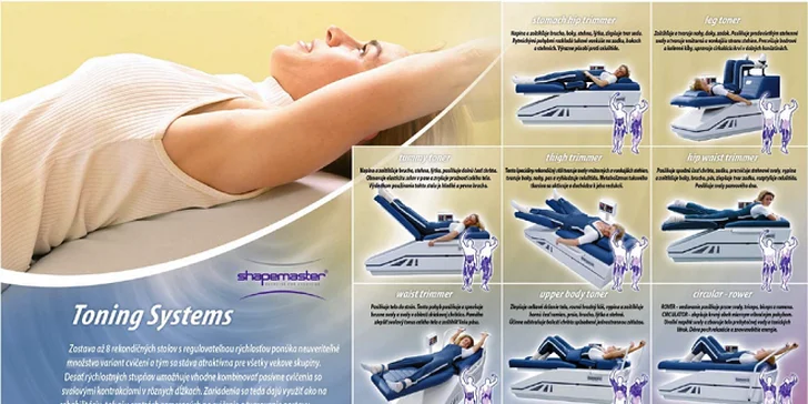 Permanentky na cvičenie Shapemaster a Vacushape