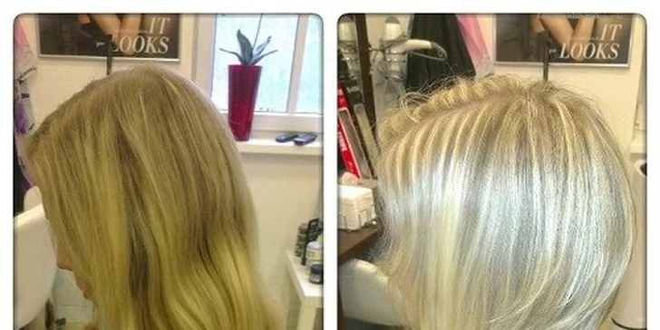 Ombré melír, strihanie alebo kompletný styling