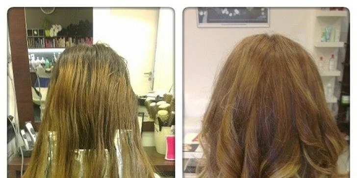 Ombré melír, strihanie alebo kompletný styling