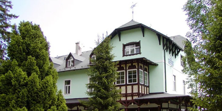 Štýlový historický Hotel Tatry*** v Tatranskej Lomnici + 1 dieťa do 12 rokov zdarma a zľavy na skipasy až do 30 %