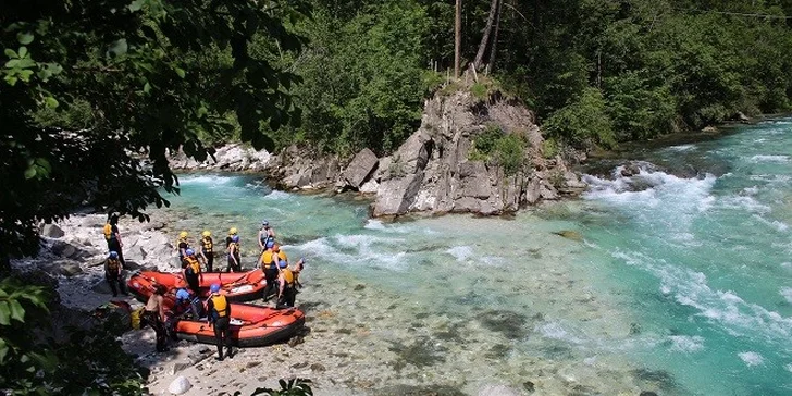 Nezabudnuteľný 4-dňový XXL rafting v Slovinsku máj - august 2015