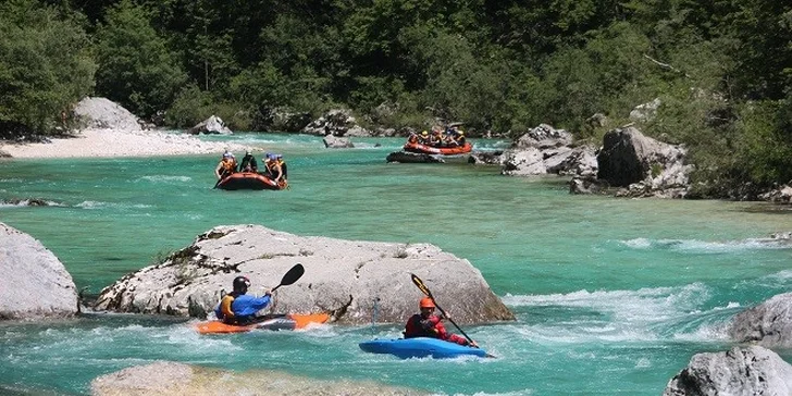 Nezabudnuteľný 4-dňový XXL rafting v Slovinsku máj - august 2015