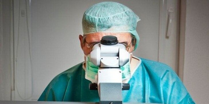 Úplne bezbolestná laserová operácia obidvoch očí špičkovou metódou s doživotnou zárukou