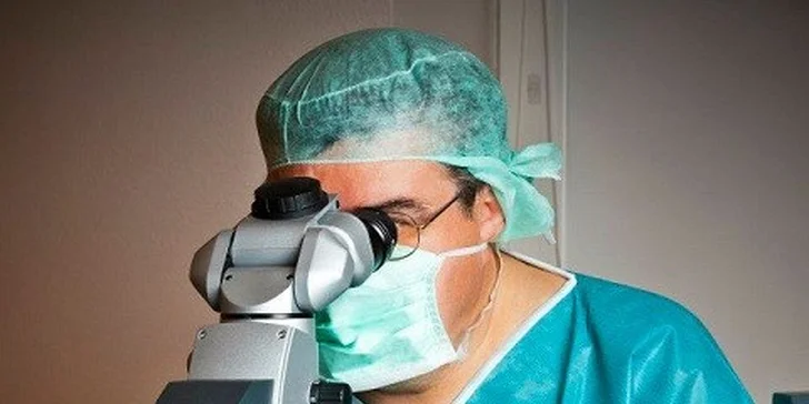 Úplne bezbolestná laserová operácia obidvoch očí špičkovou metódou s doživotnou zárukou