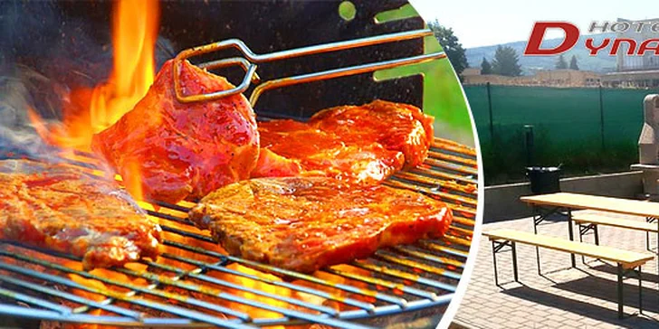 Súkromné grilovanie pre 5, 10, 15 alebo 20 osôb v Hoteli Dynamic už od 19,99€ - len 10 min. od Trenčína a 5 min. z diaľnice...V prípade záujmu možnosť ubytovania so zľavou