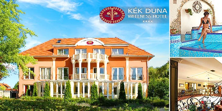 Rímske kúpele v luxusnom hoteli Kék Duna**** v Maďarsku