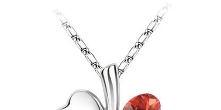 Swarovski Elements prívesok v tvare štvorlístka