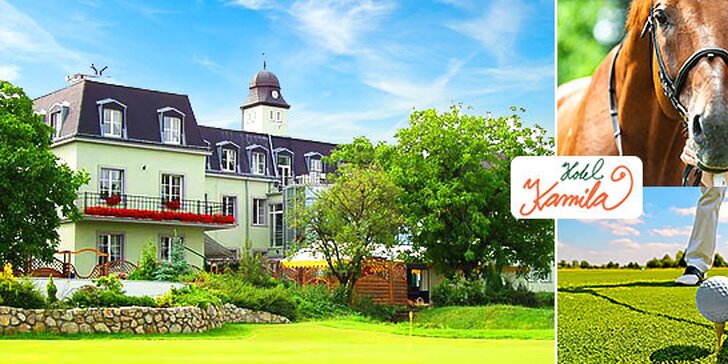 Prežite skvelý rodinný pobyt v Hoteli Kamila**** a zahrajte si golf