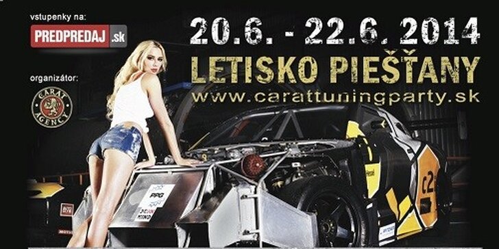 Carat Tuning Party v Piešťanoch 20. júna