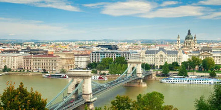 3 alebo 4 dni v Budapešti s gurmánskymi raňajkami