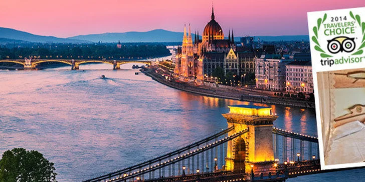 3 alebo 4 dni v Budapešti s gurmánskymi raňajkami