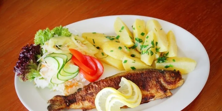 Letné menu: Pstruh na mlynársky spôsob
