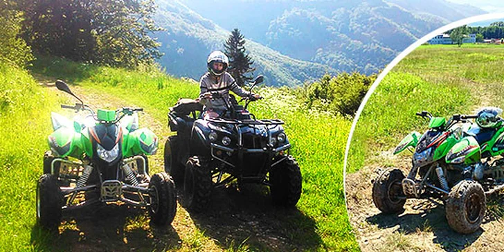 Požičajte si štvorkolku a brázdite letom s kamošmi