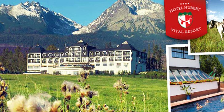 Famózne leto plné zážitkov v hoteli Hubert **** Vital Resort pre celú rodinu + dieťa do 15 rokov s vyznamenaním zdarma!