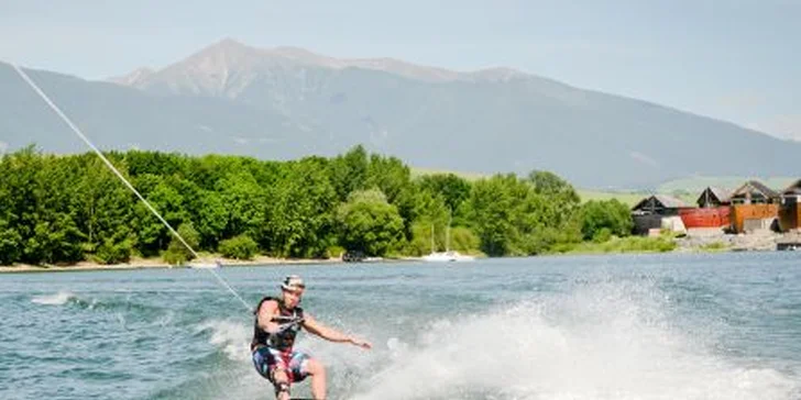 Vzrušujúce vodné športy v novootvorenom adrenalínovom centre na Liptovskej Mare