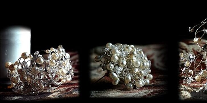 6 Eur za luxusné náušnice so sklenenou perlou a kryštálom. Ručne vyrobený šperk, ktorým vám budú závidieť všetky priateľky so zľavou 50%