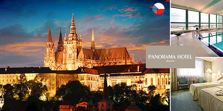 Exkluzívne ubytovanie a wellness v luxusnom Panorama Hotel Prague****