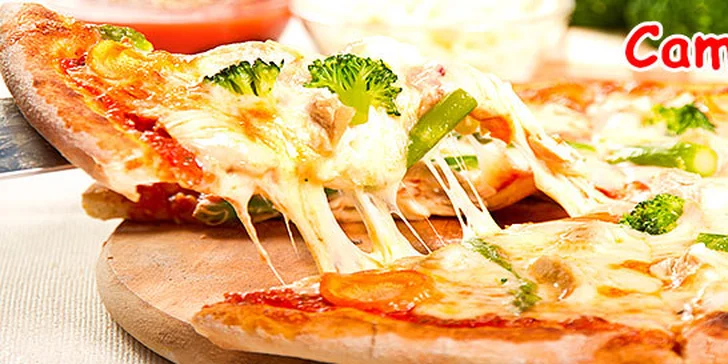 Chrumkavá pizza s čerstvými surovinami