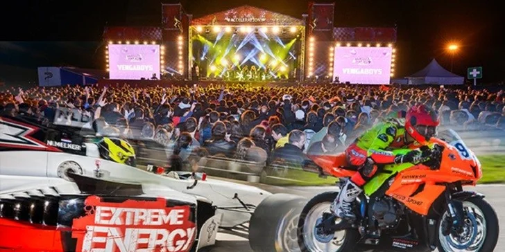 Acceleration - hudobný a pretekársky festival na okruhu Slovakia Ring, deti do 11 rokov ZDARMA