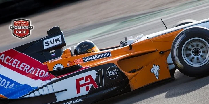 Acceleration - hudobný a pretekársky festival na okruhu Slovakia Ring, deti do 11 rokov ZDARMA