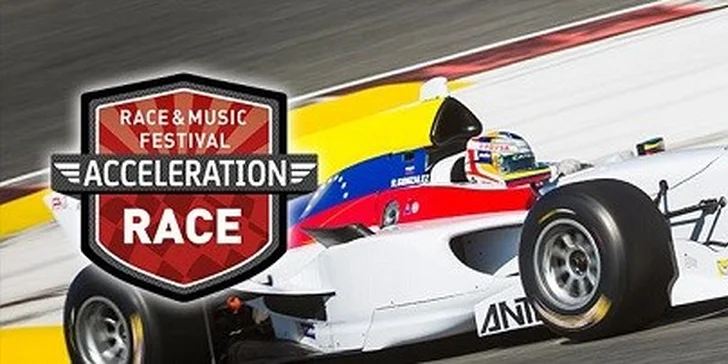 Acceleration - hudobný a pretekársky festival na okruhu Slovakia Ring, deti do 11 rokov ZDARMA