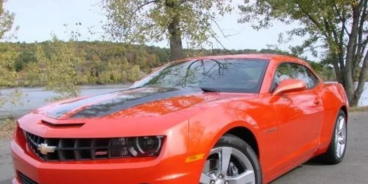 Jazda na aute Chevrolet Camaro - aj na letisku!