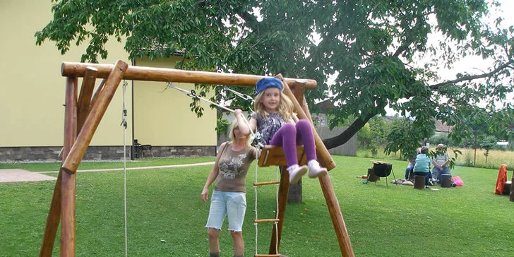 Pokojná dovolenka s rozľahlým pozemkom v Demänovskej doline vhodná pre rodiny