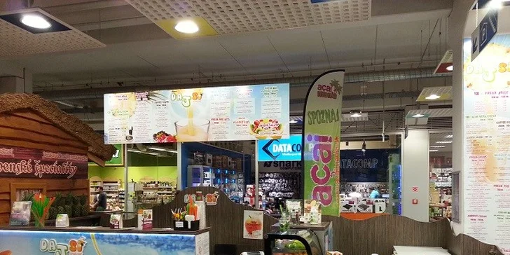Osviežujúca ovocná šťava Acaico Jungle v MAXe
