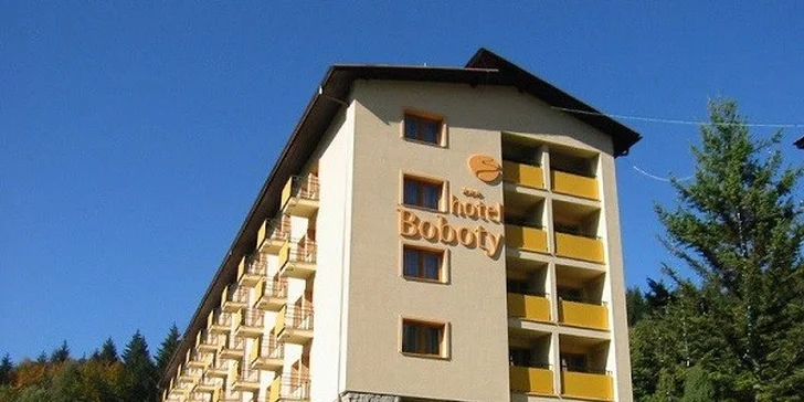 Rodinná dovolenka v hoteli Boboty*** Terchová v srdci Národneho parku Malá Fatra, až 2 deti do 12 rokov ZDARMA