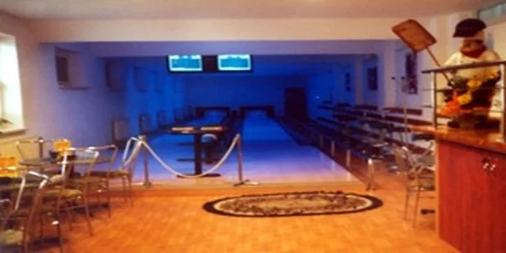 Hodinový prenájom bowlingovej dráhy