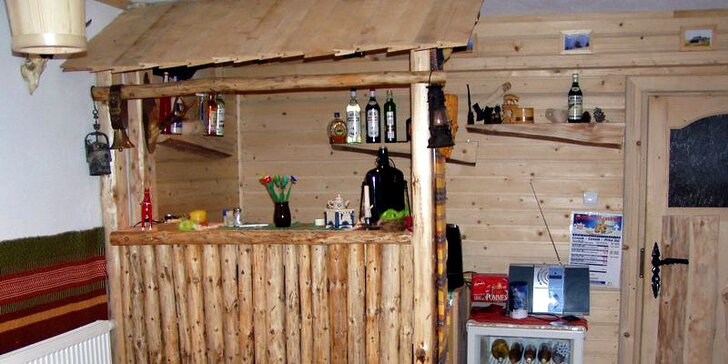 Strávte skvelú dovolenku s rodinkou alebo partiou v súkromí chaty HORSKY v Belianskych Tatrách - cena pre 12 osôb