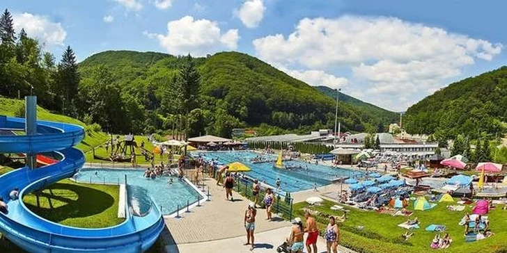 Apartmány pre 5 osôb pri Vodnom raji Vyhne