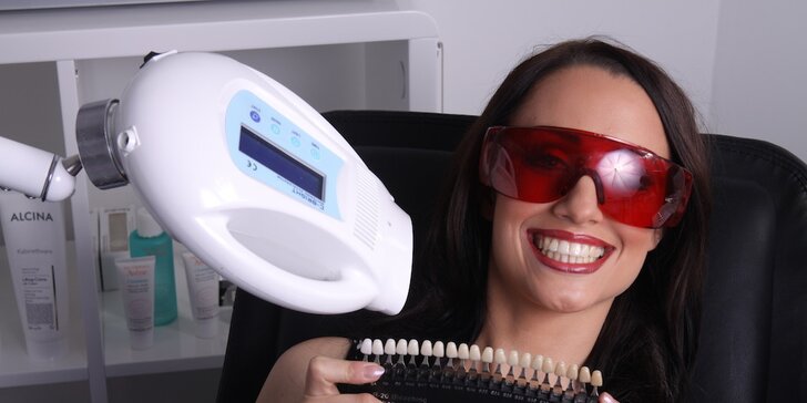 Profesionálne bielenie zubov v štúdiu krásy Bellande