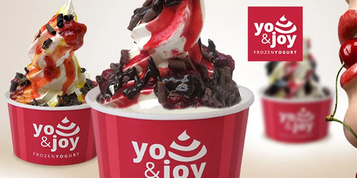 YO&JOY MRAZENÝ JOGURT v Auparku