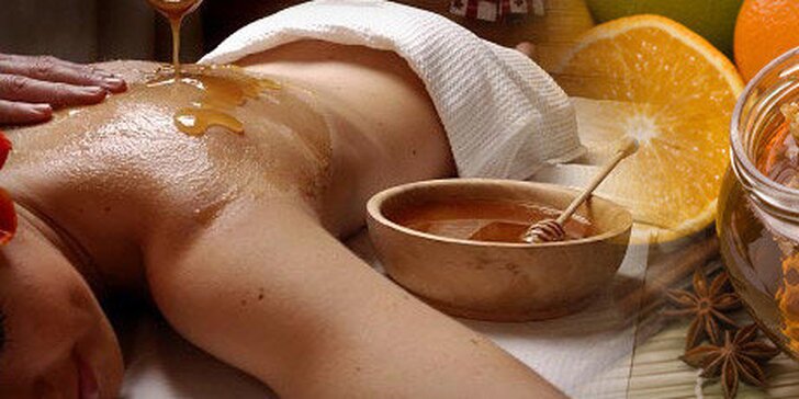 Medová detoxikačná masáž alebo kombinácia klasickej a medovej masáže