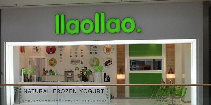 Letné osvieženie: Prírodný mrazený jogurt llaollao