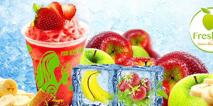 Ľadovo osviežujúce smoothie plné ovocnej chuti