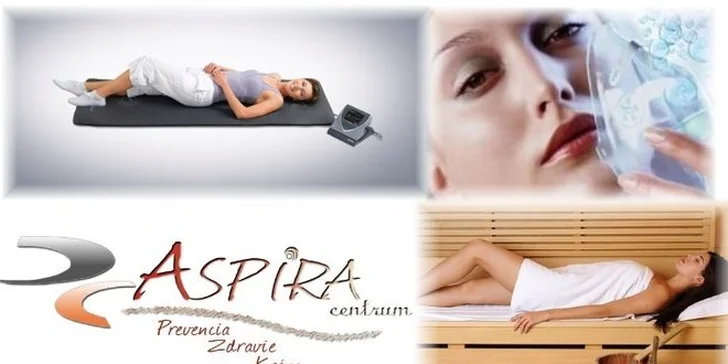 Magnetoterapia s inhaláciou 95%-ného kyslíka v Aspira centre za 7,90 €