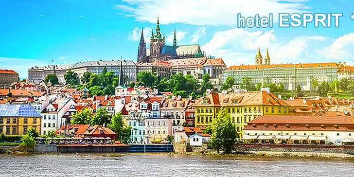 Príjemný pobyt v stovežatej Prahe v hoteli Esprit***