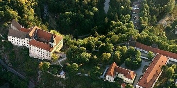 Pobyt pre dvoch v romantickej Hlubokej nad Vltavou