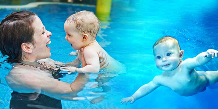 Nedeľný kurz plávania pre bábätká