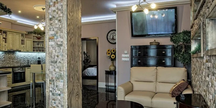 Luxusné apartmány pre celú rodinu s polpenziou. 2 deti do 6 rokov zdarma