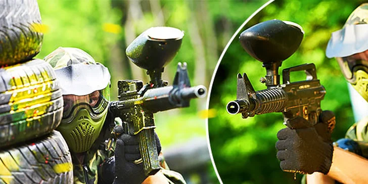 Paintball v Prešove - 3 hodiny hry na veľkom ihrisku s vežami