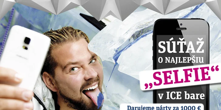 Vstup, ice shot a súťaž o párty v hodnote 1000 € v Amundsen Ice Bare pre 2 osoby