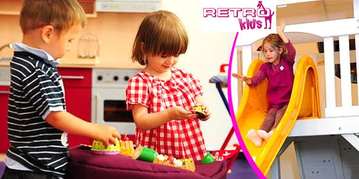 Detský kútik Retro na 5 hodín pre vaše dieťa
