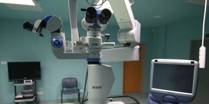 Bezbolestná operácia obidvoch očí excimerovým laserom v Košiciach!