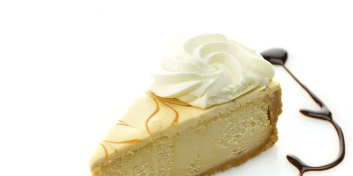 Lahodné talianske espresso s pravým americkým cheesecake v Eurovei