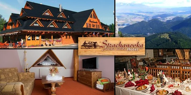115 Euro za 3-dňový pobyt pod štítmi NÍZKYCH TATIER v hoteli STRACHANOVKA***. Relax pre celú rodinu so zľavou 54%!