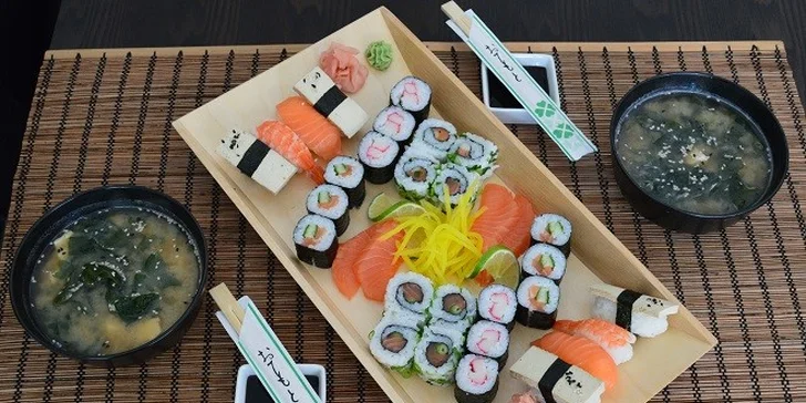 Sushi set pre jednu alebo dve osoby na donášku